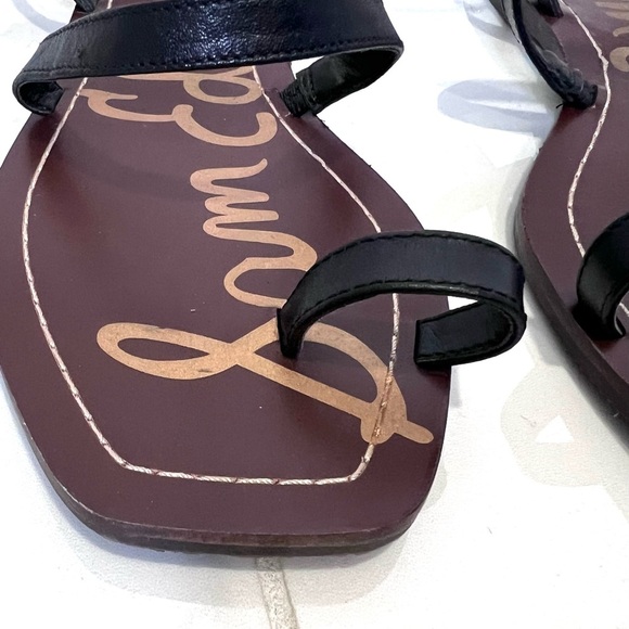 Sam Edelman Black Women's Abe Ankle Strap Sandals 8.5M - Picture 3 of 10